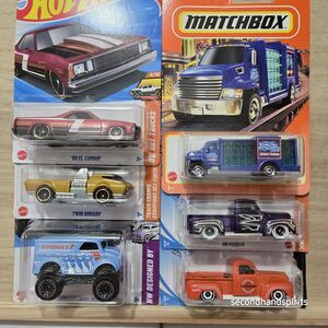 Hot Wheels Matchbox Van 49 Ford Trucks Caminos Water Truck
